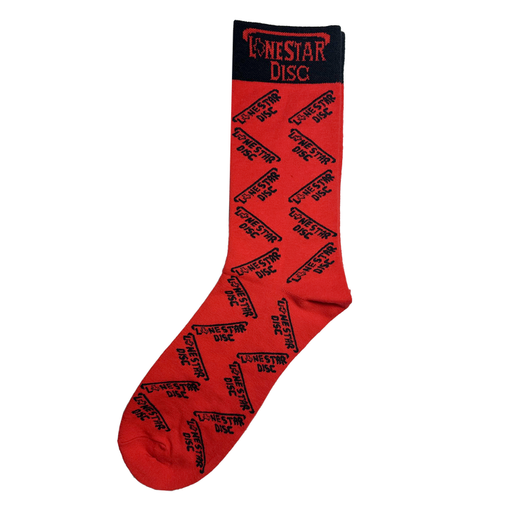 Lone Star Disc Socks