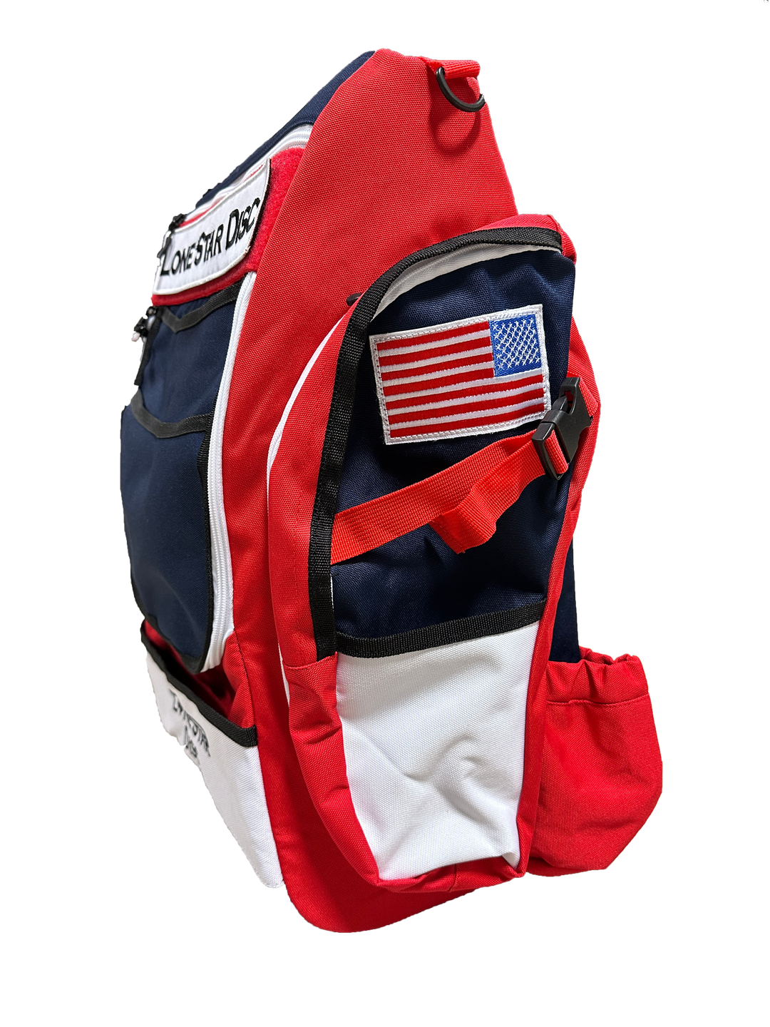 Lone Star Disc Texas Flag Bag