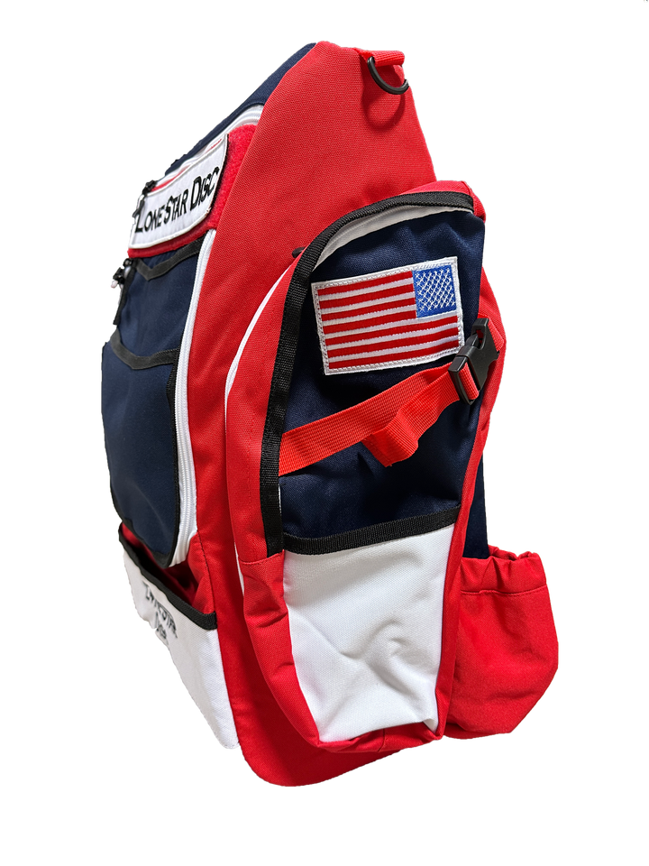 Lone Star Disc Texas Flag Bag